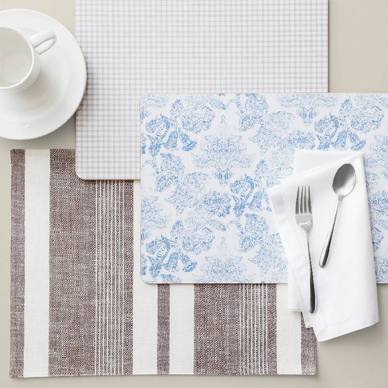 slide 9 of 10, 16pc Porcelain Dinnerware Set White - Threshold™, 16 ct