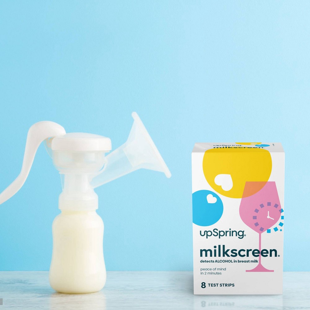 Milkscreen alcohol test strips for breast milk