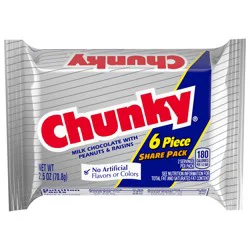 Chunky Milk Chocolate with Peanuts and Raisins Share Pack - 6 ea