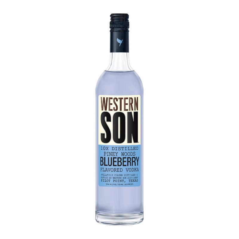 slide 1 of 1, Western Son Blueberry Flavoried Vodka - 750ml Bottle, 750 ml