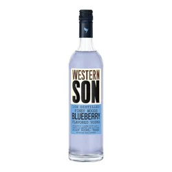 Western Son Blueberry Flavored Vodka - 750 ml Bottle