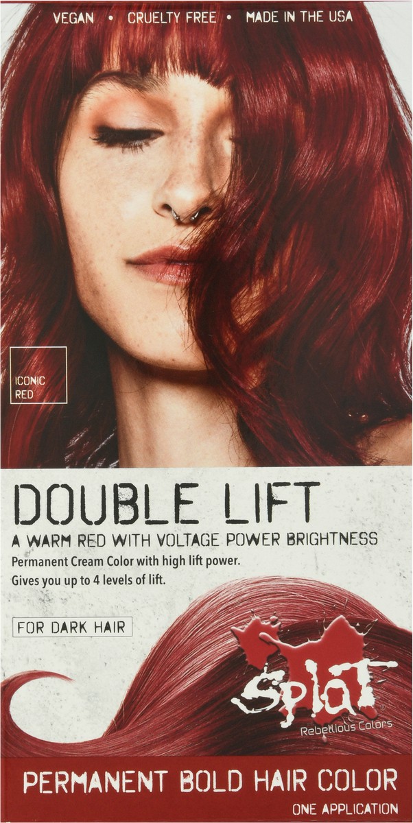 slide 9 of 12, Splat Iconic Red Double Lift Hair Color 1 ea, 1 ct