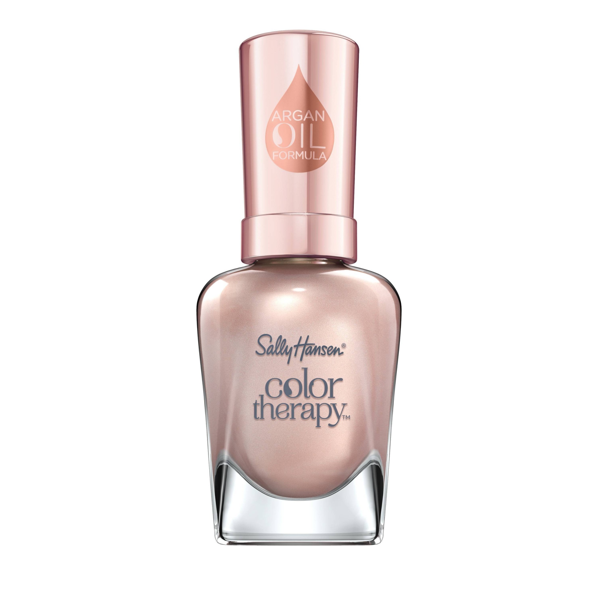 slide 1 of 6, Sally Hansen Color Therapy Nail Polish - 200 Powder Room - 0.5 fl oz, 0.5 fl oz