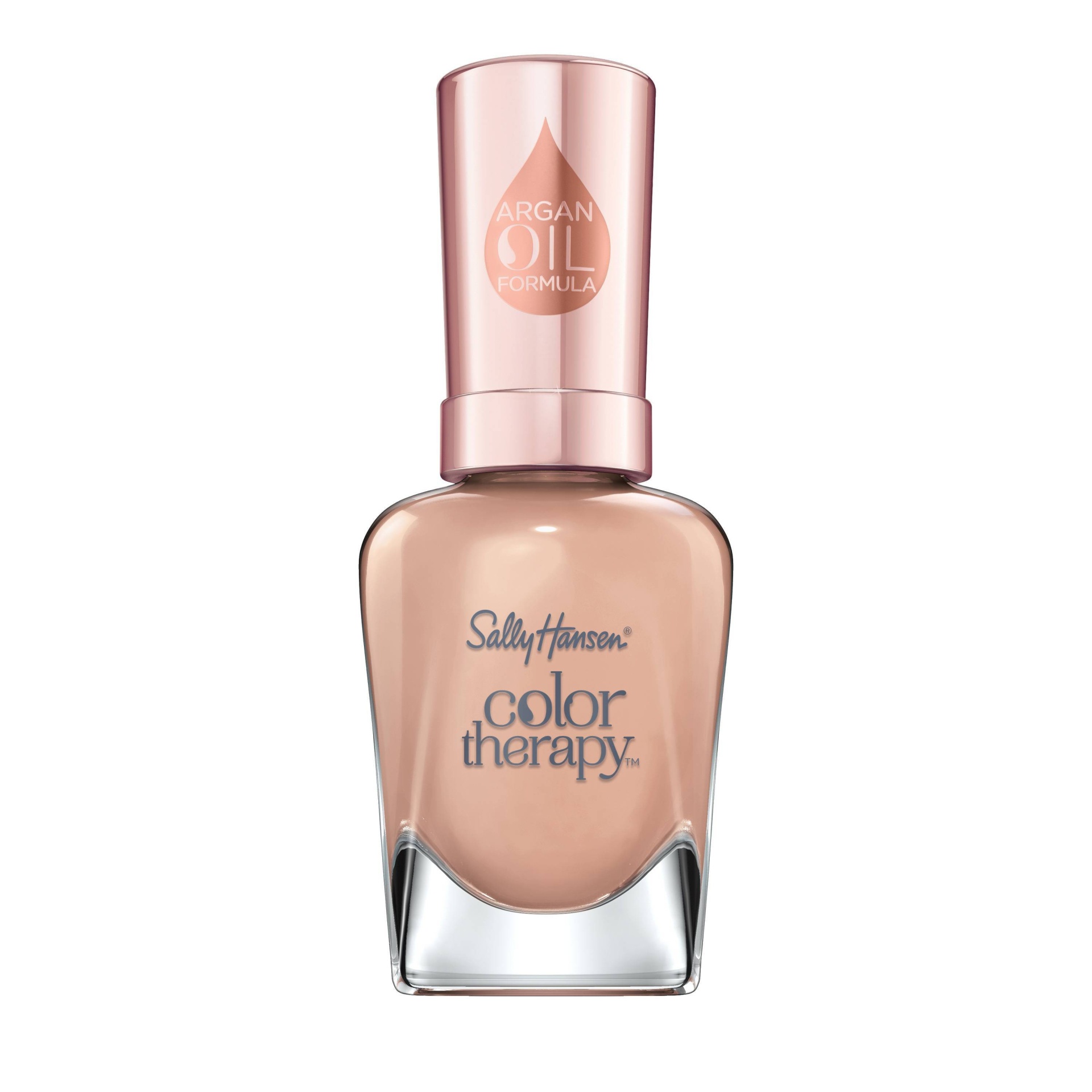 slide 1 of 4, Sally Hansen Color Therapy Nail Polish - 210 Re-nude - 0.5 fl oz, 1 ct
