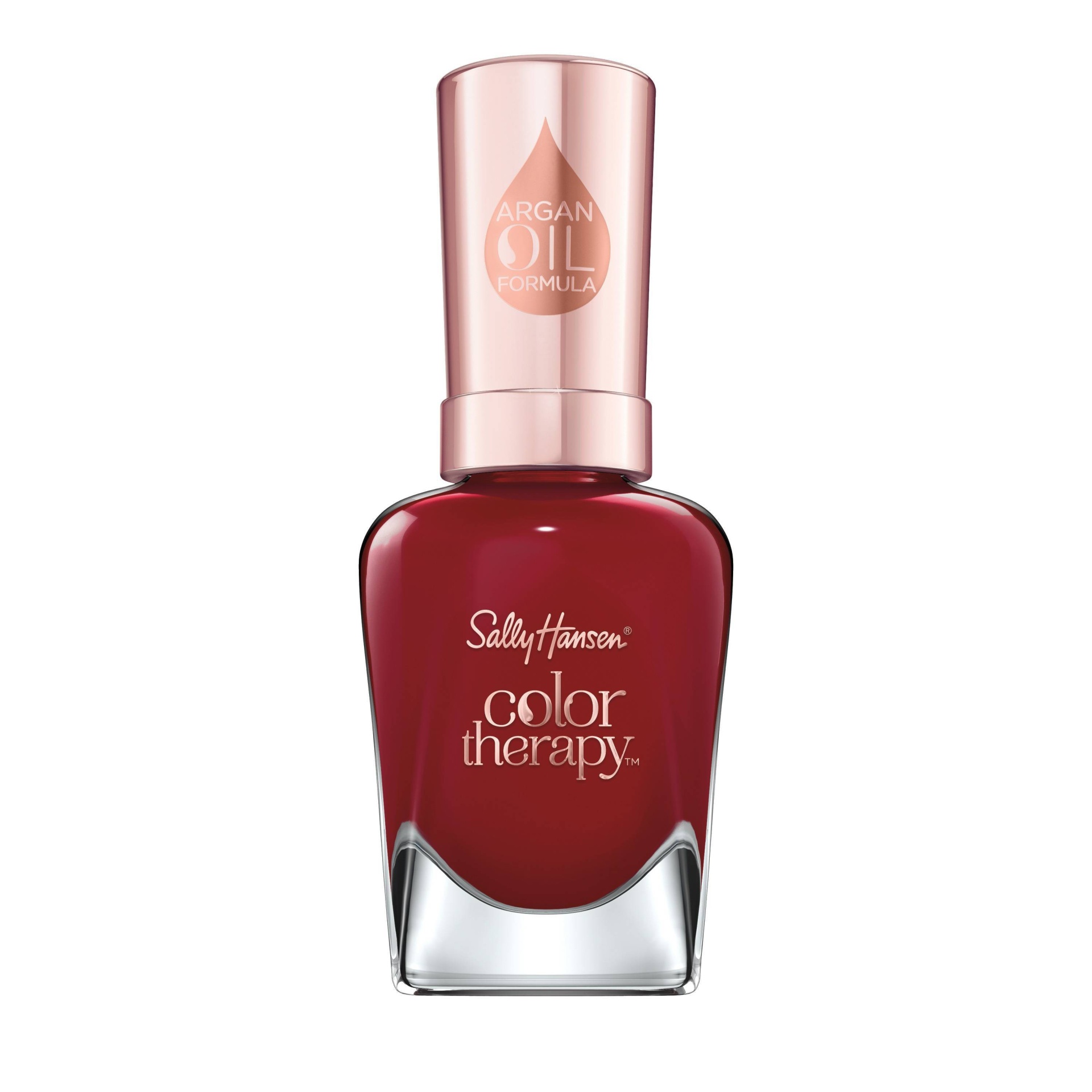 slide 1 of 4, Sally Hansen Color Therapy Nail Polish - 370 Unwine'd - 0.5 fl oz, 0.5 fl oz