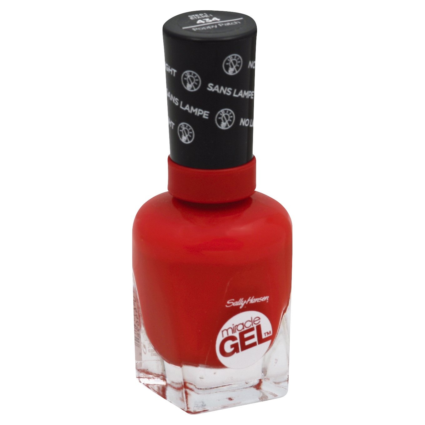 slide 1 of 1, Sally Hansen Miracle Gel Poppy Patch Nail Polish, 0.5 fl oz