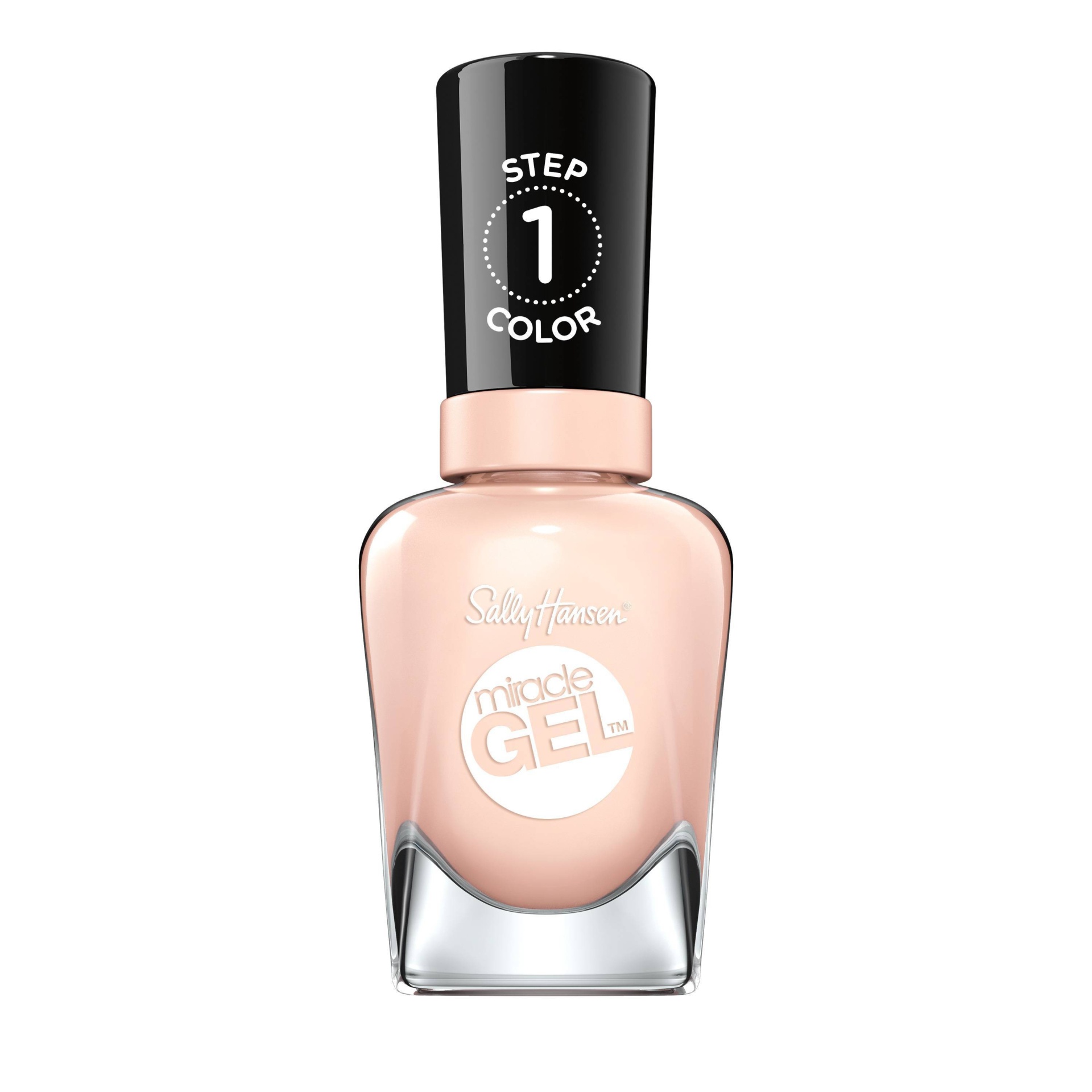 slide 1 of 4, Sally Hansen Miracle Gel Nail Color - 187 Sheer Happiness - 0.5 fl oz, 0.5 fl oz