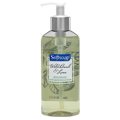 slide 1 of 4, Softsoap Basil Lime Liquid Hand Soap Premium Pump, 8 oz