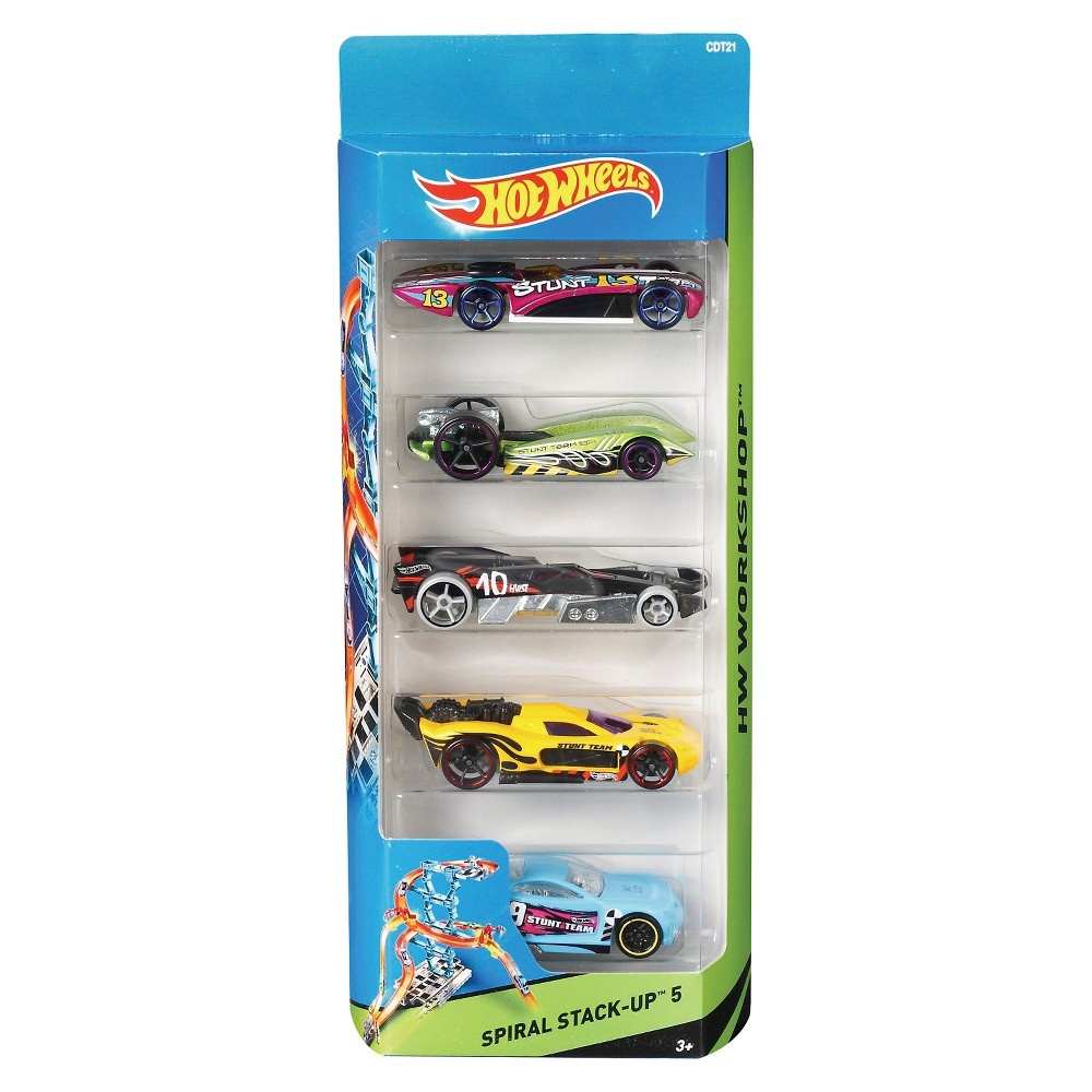 slide 8 of 9, Hot Wheels Diecast Cars - 5pk (Colors May Vary), 5 ct
