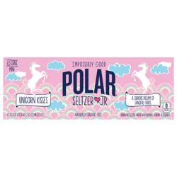 Polar Seltzer Jr - 10pk 7.5oz - Unicorn Kisses
