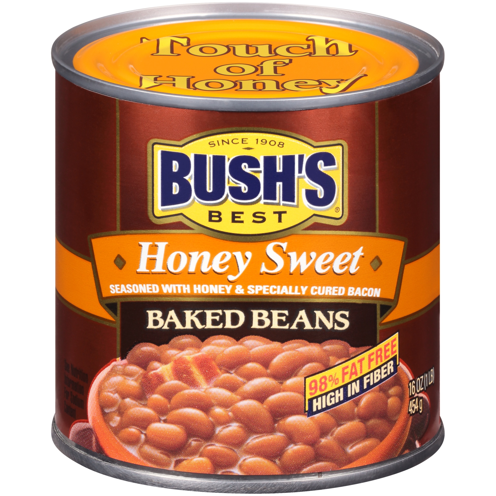 slide 2 of 5, Bush's Best Bush's Honey Sweet Baked Beans 16 oz, 16 oz