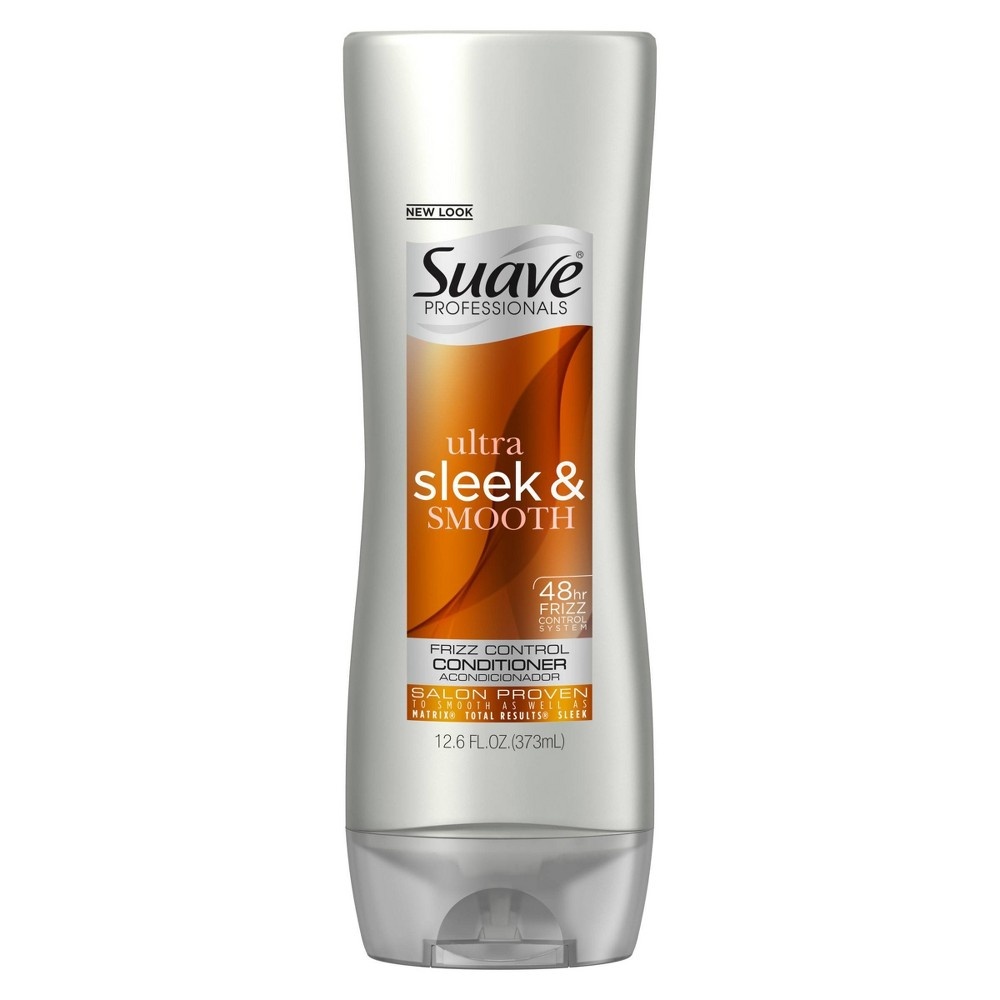 slide 3 of 7, Suave Professionals Sleek Shampoo and Conditioner, 50 fl oz