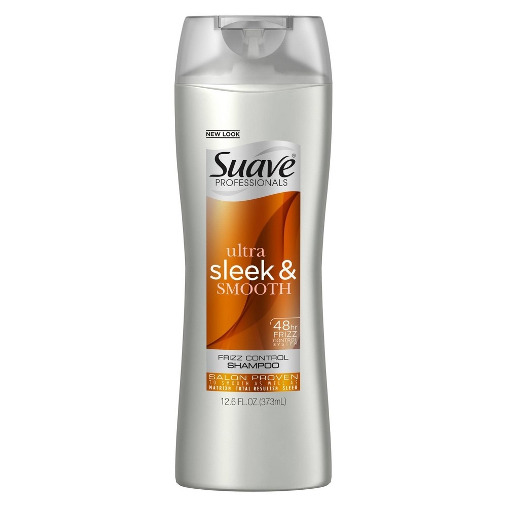 slide 4 of 7, Suave Professionals Sleek Shampoo and Conditioner, 50 fl oz