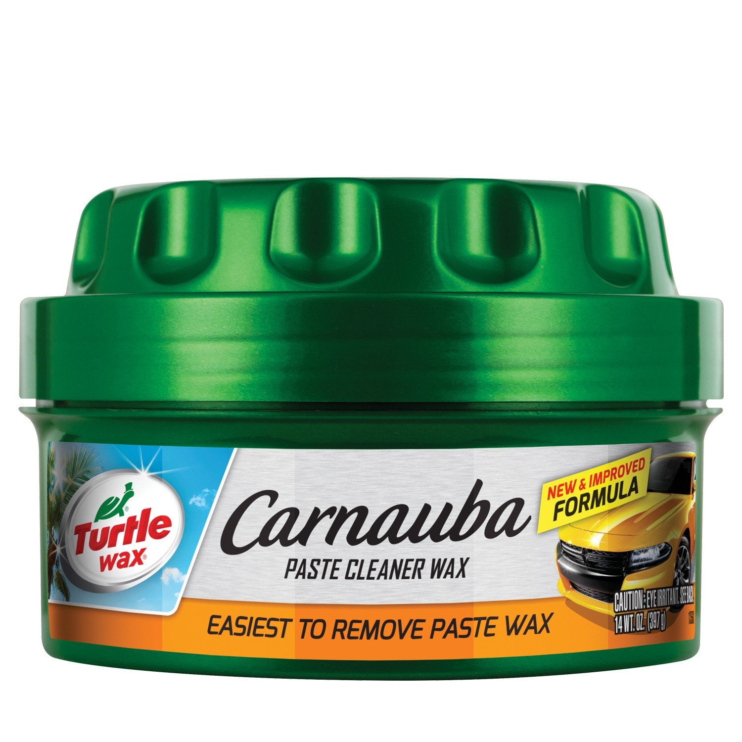 slide 1 of 3, Turtle Wax Carnauba Paste Wax, 14 oz