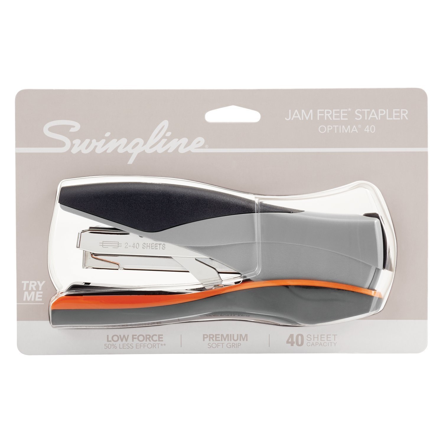 Swingline® Non-Powered Stapler Gray New