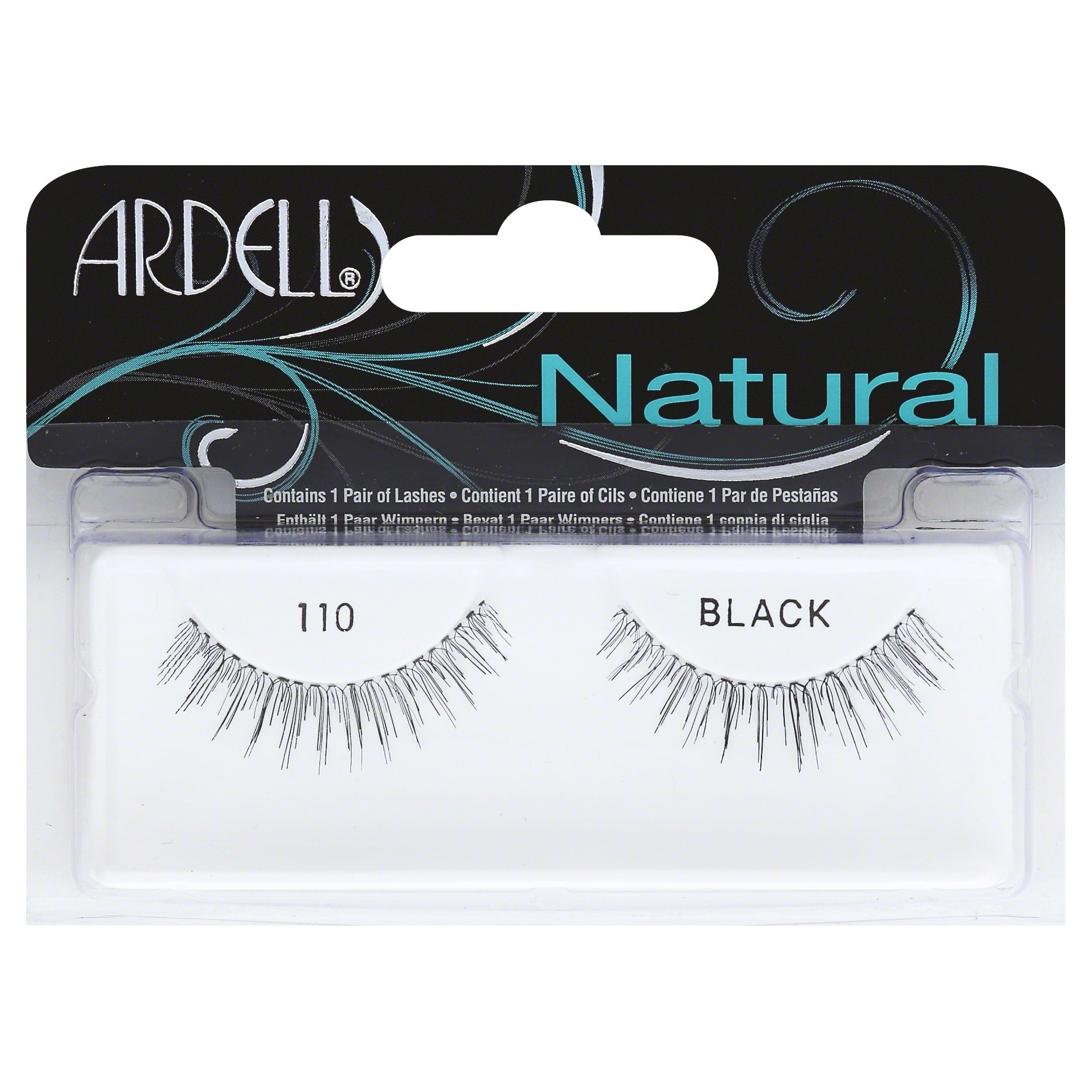 slide 1 of 1, Ardell Eyelash 110 Black, 1 ct