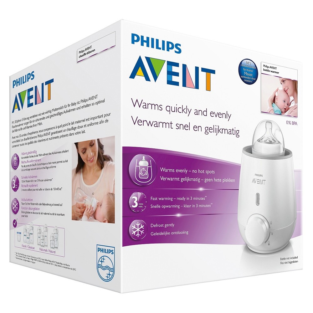 slide 2 of 3, Philips Avent Fast Bottle Warmer, 1 ct