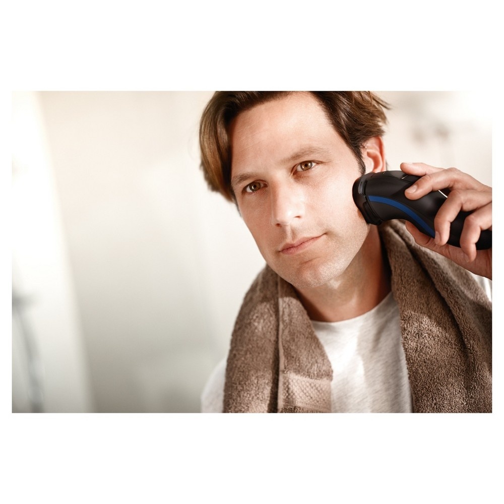 slide 7 of 10, Philips Norelco Series 2100 Men's Rechargeable Electric Shaver - S1560/81, 1 ct