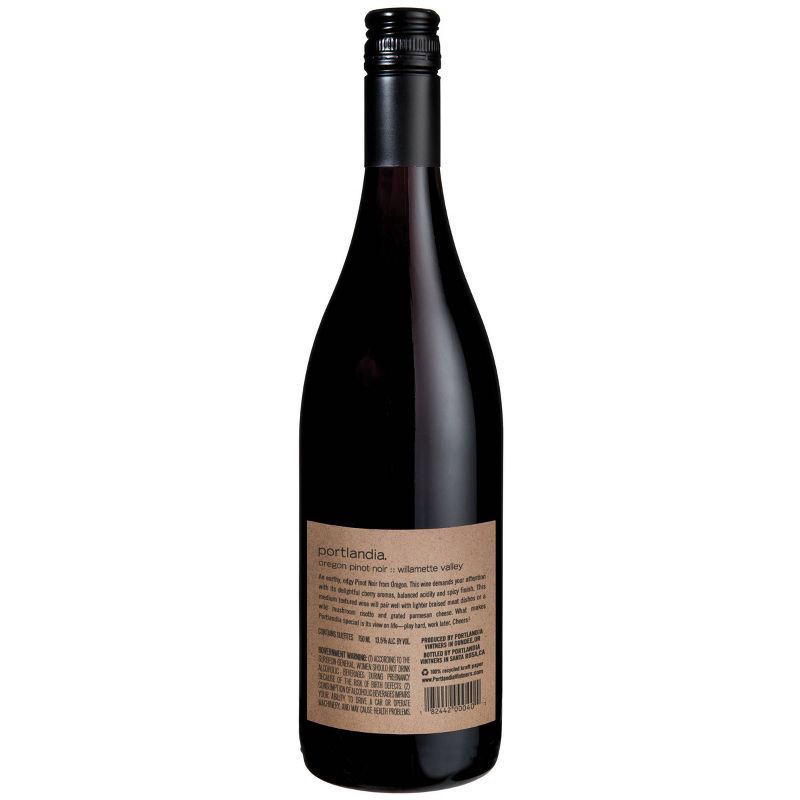 slide 4 of 4, Portlandia Pinot Noir, 750 ml