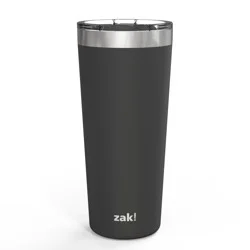 Zak Designs 20 oz Stainless Steel Latah Tumbler - Black