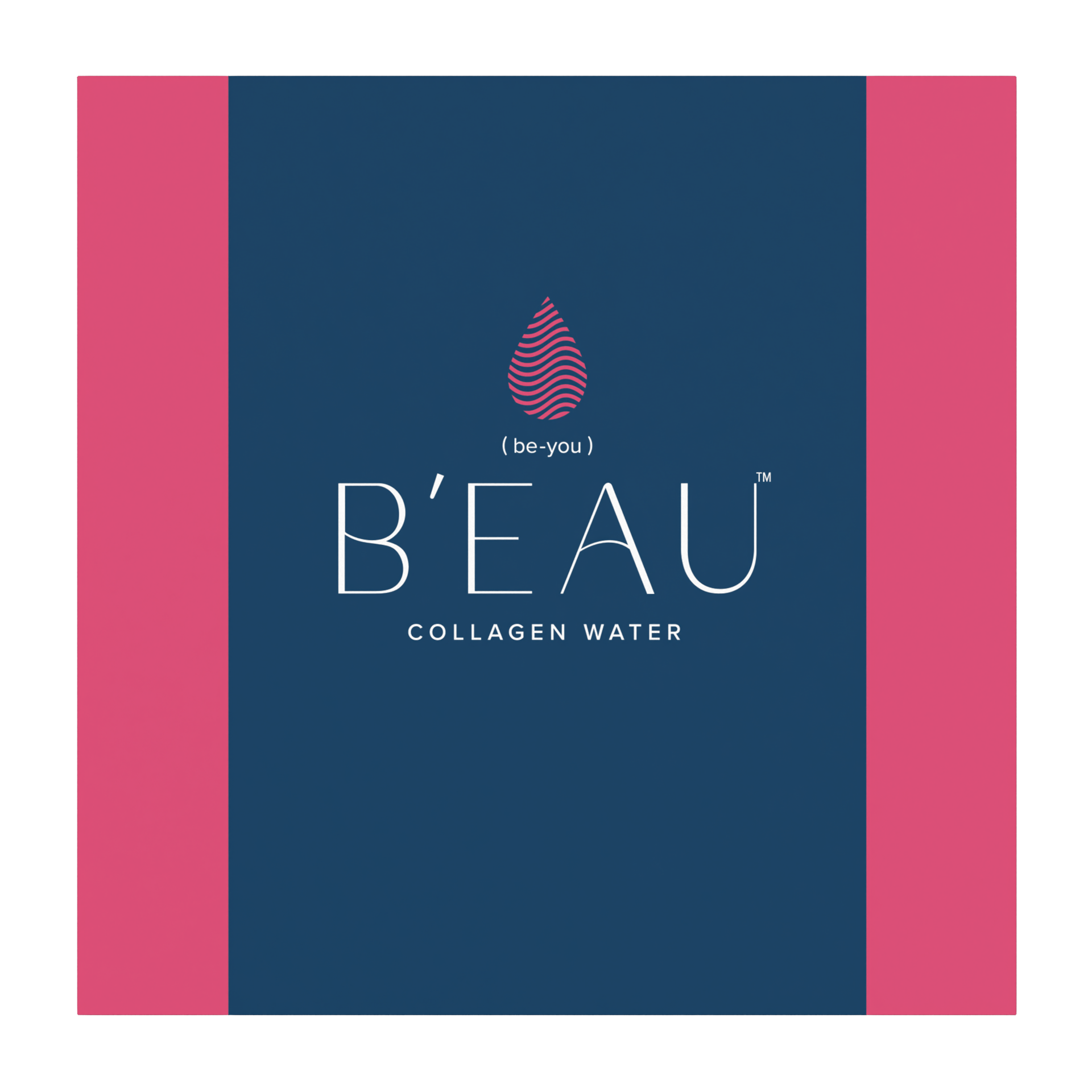 slide 2 of 4, B'eau B''EAU Collagen Water, Raspberry Hibiscus Flavored Water, 12 Fl Oz, 4 ct