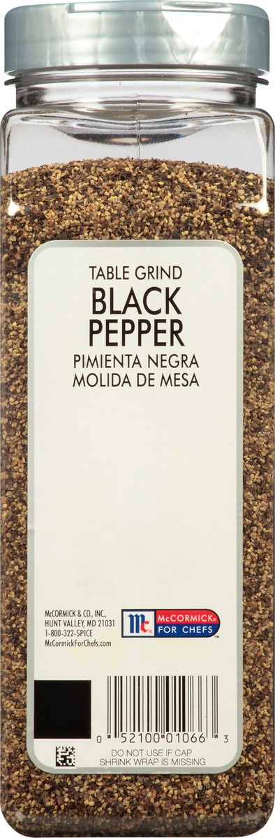 slide 9 of 9, McCormick Culinary Table Grind Black Pepper, 18 oz, 18 oz