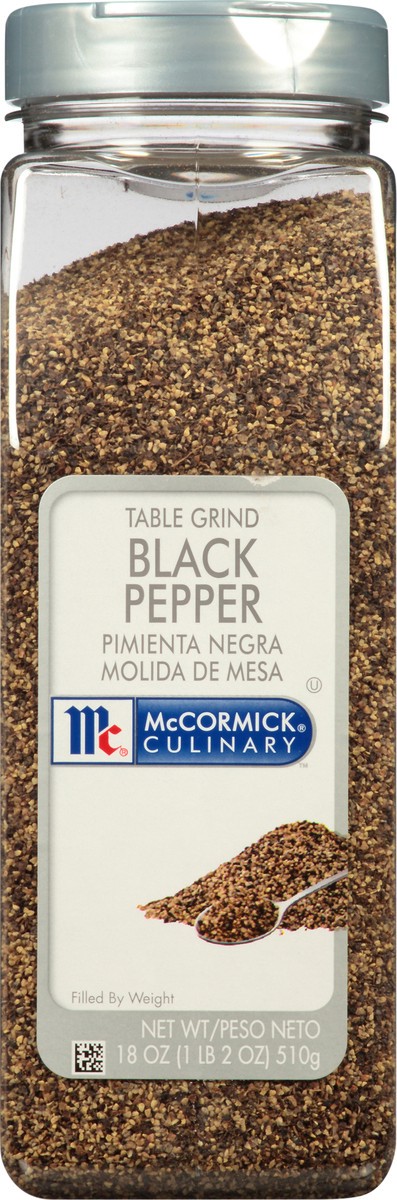 slide 2 of 9, McCormick Culinary Table Grind Black Pepper, 18 oz, 18 oz