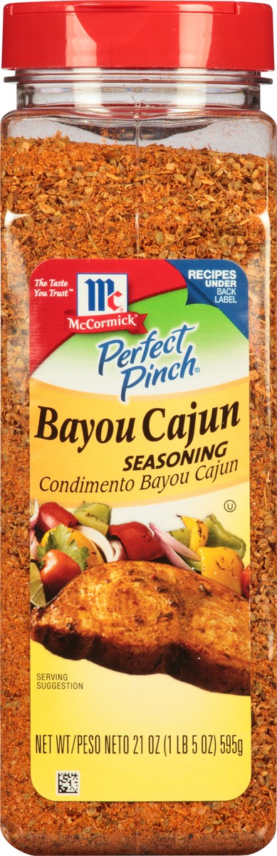 slide 13 of 14, McCormick Perfect Pinch Bayou Cajun Seasoning, 21 oz, 21 oz