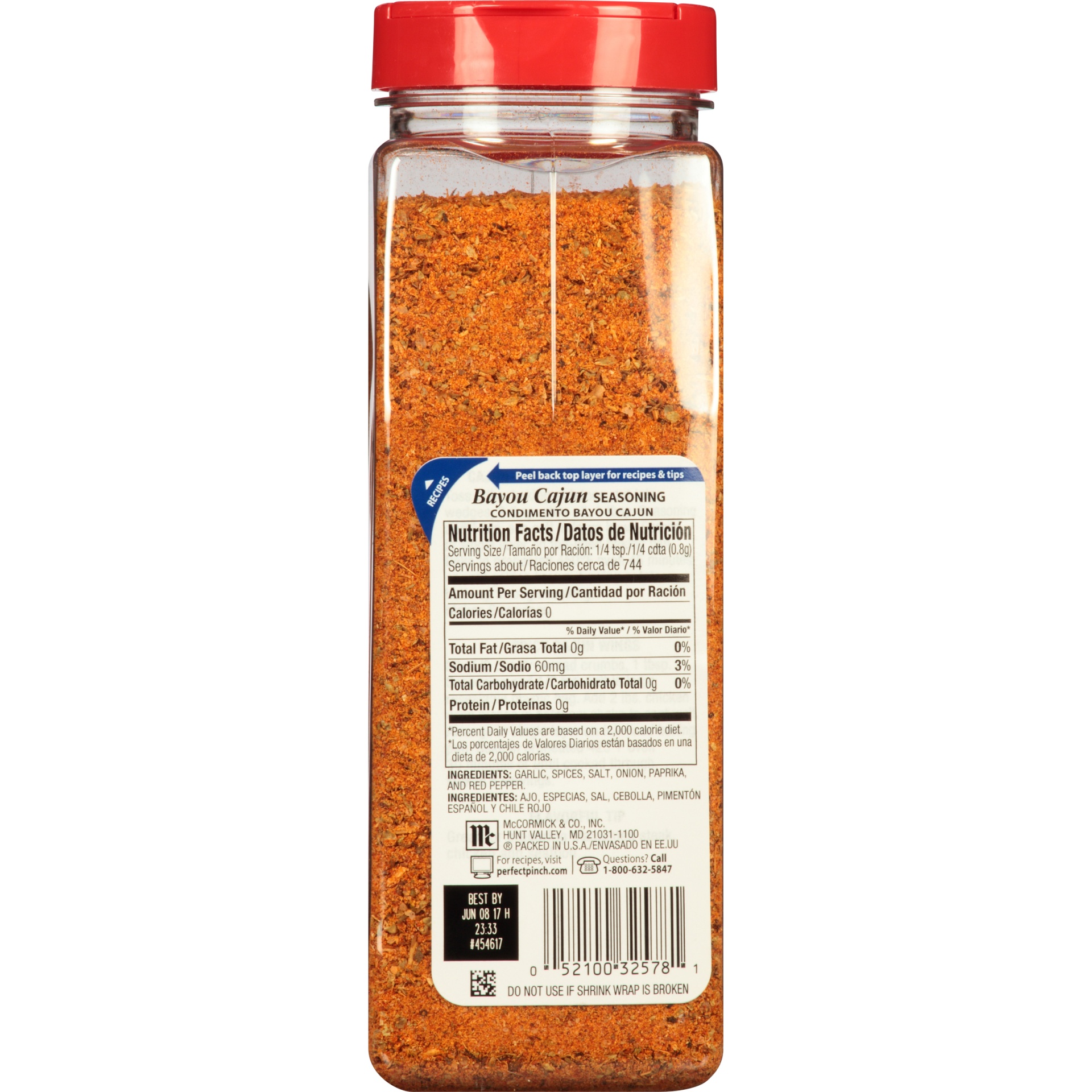 McCormick Perfect Pinch Bayou Cajun Seasoning 21 oz Shipt