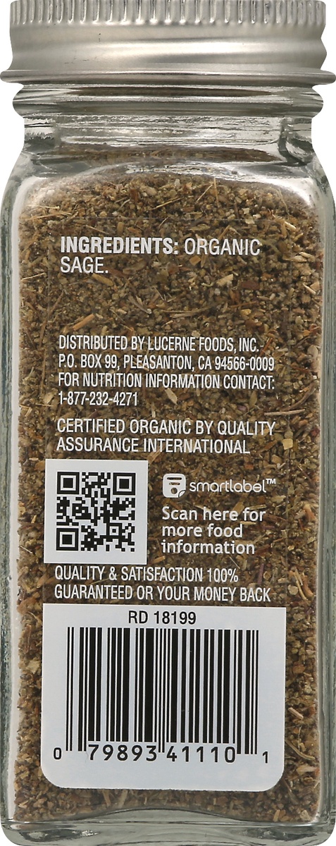 slide 4 of 9, O Organics Organic Sage Rubbed, 