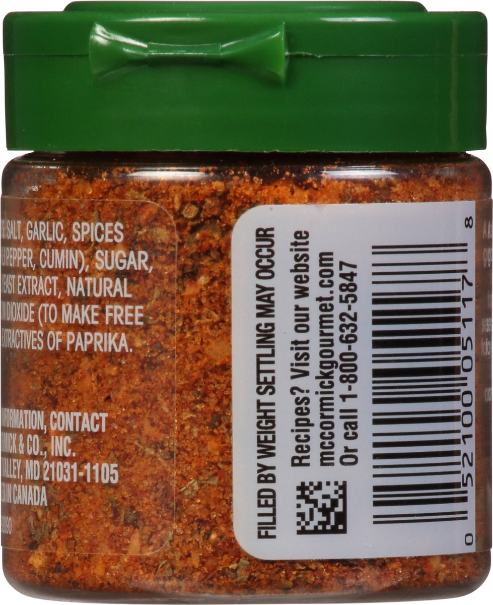 slide 8 of 9, McCormick Gourmet Carne Asada Seasoning, 1.27 oz, 1.27 oz