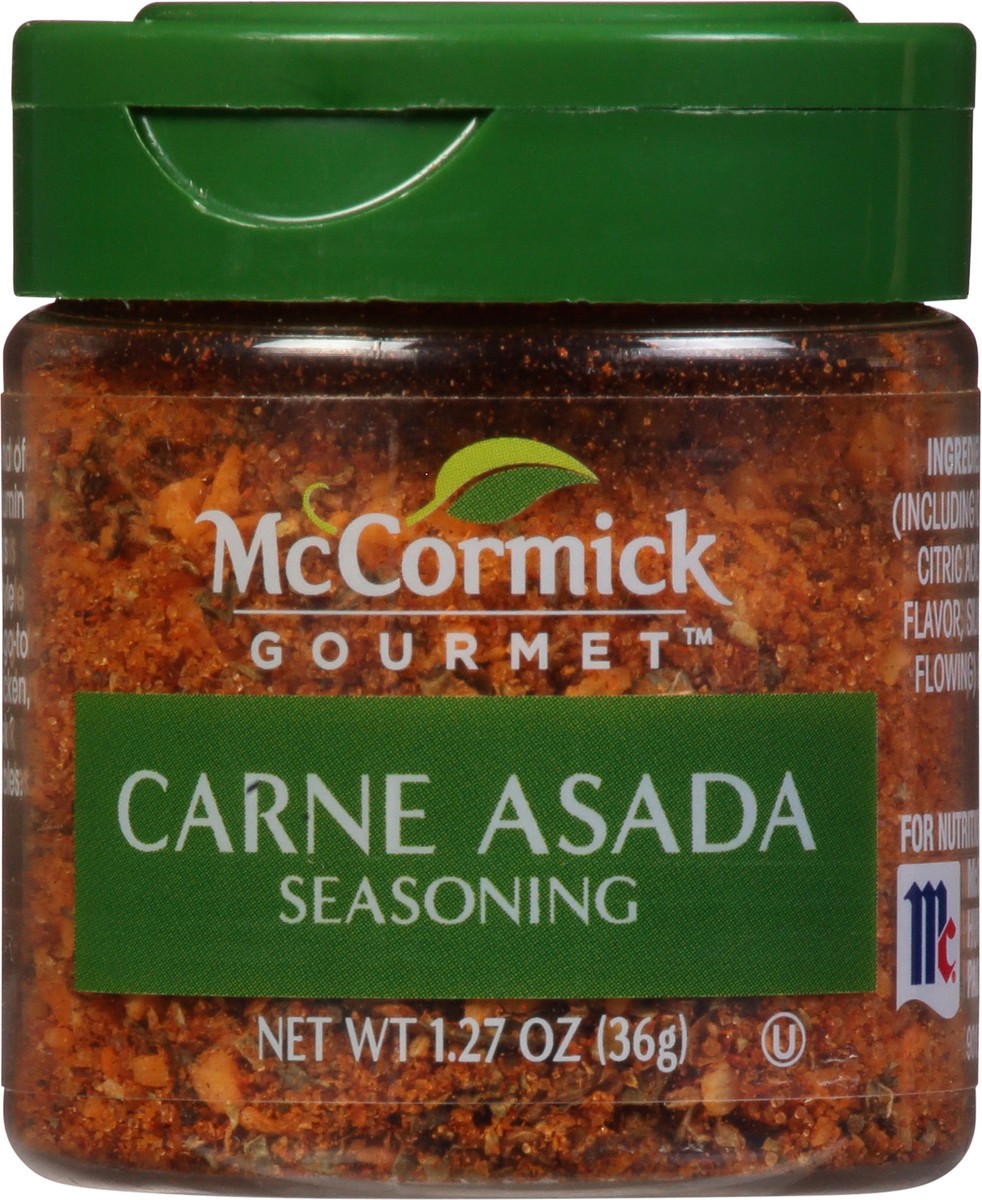 slide 6 of 9, McCormick Gourmet Carne Asada Seasoning, 1.27 oz, 1.27 oz