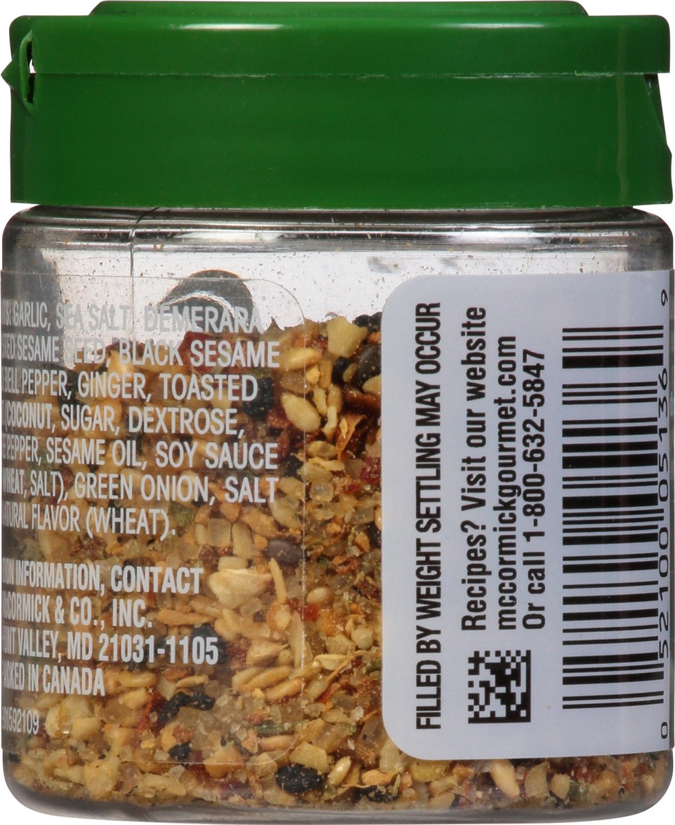 slide 5 of 9, McCormick Gourmet Sweet Ginger Garlic Seasoning, 0.95 oz, 0.95 oz