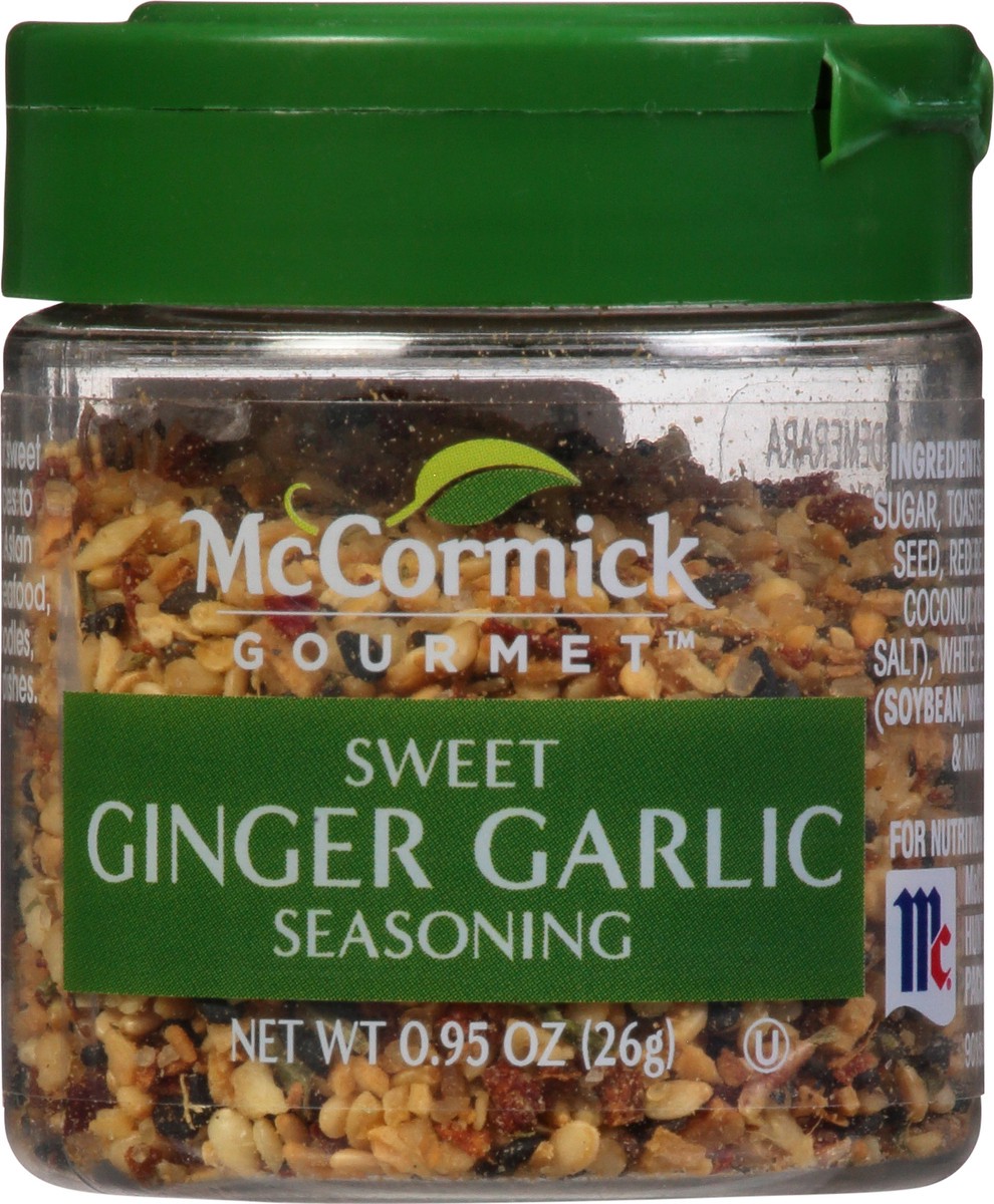 slide 4 of 9, McCormick Gourmet Sweet Ginger Garlic Seasoning, 0.95 oz, 0.95 oz