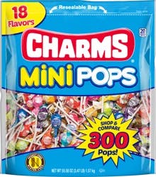 Charms Mini Pops Assorted Flavors - 300 ct