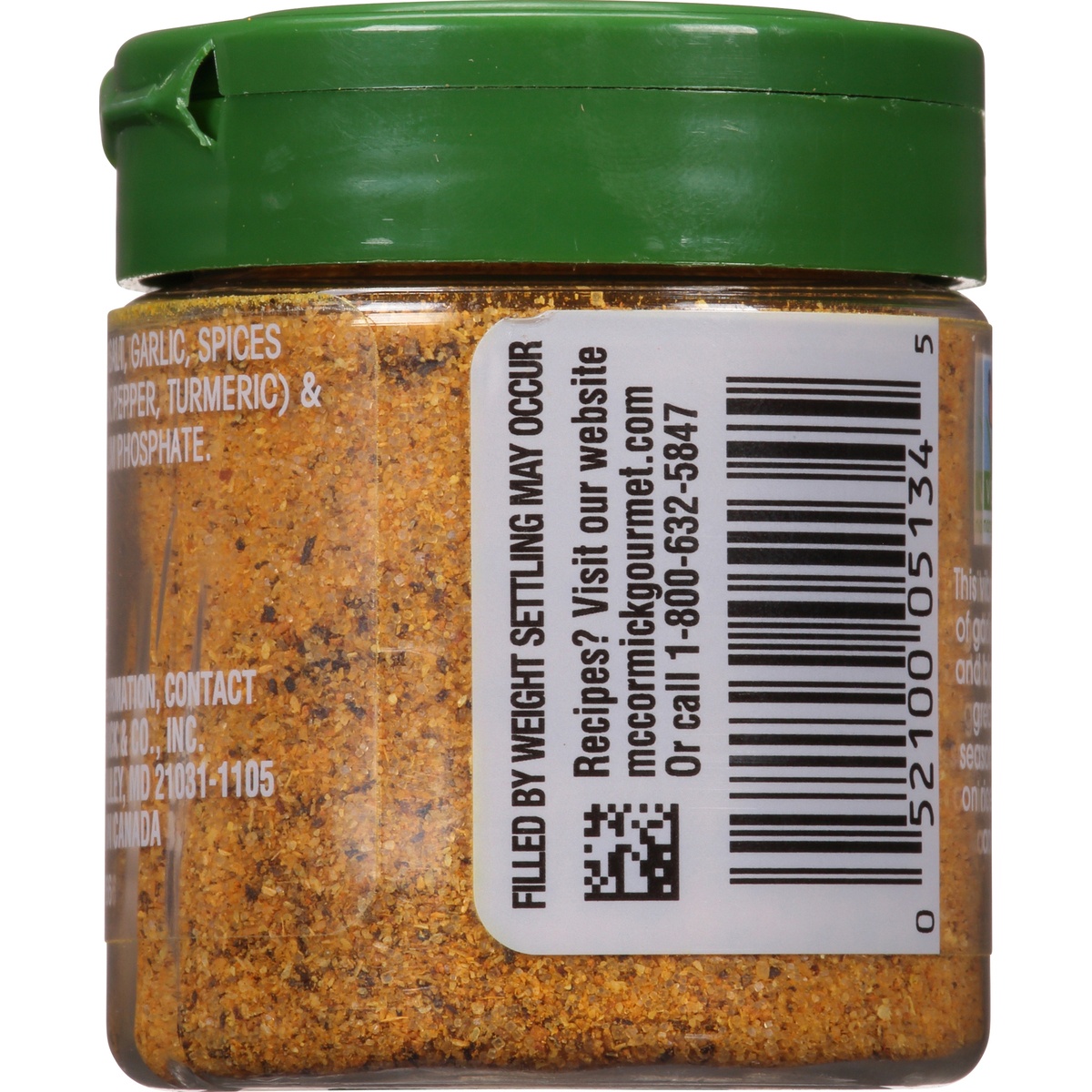 slide 3 of 7, McCormick Gourmet Adobo Seasoning, 1.76 oz, 1.76 oz