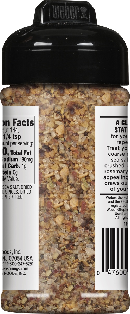 slide 2 of 5, Weber Savory Steakhouse Seasoning, 6.1 oz