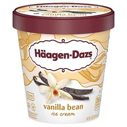 Haagen-Dazs Vanilla Bean Ice Cream - 14 Oz