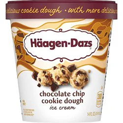 Haagen-Dazs Chocolate Chip Cookie Dough Ice Cream - 14 Oz