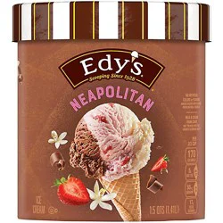 Edy's And Dreyer's Grand Neapolitan Ice Cream - 1.5 Quart