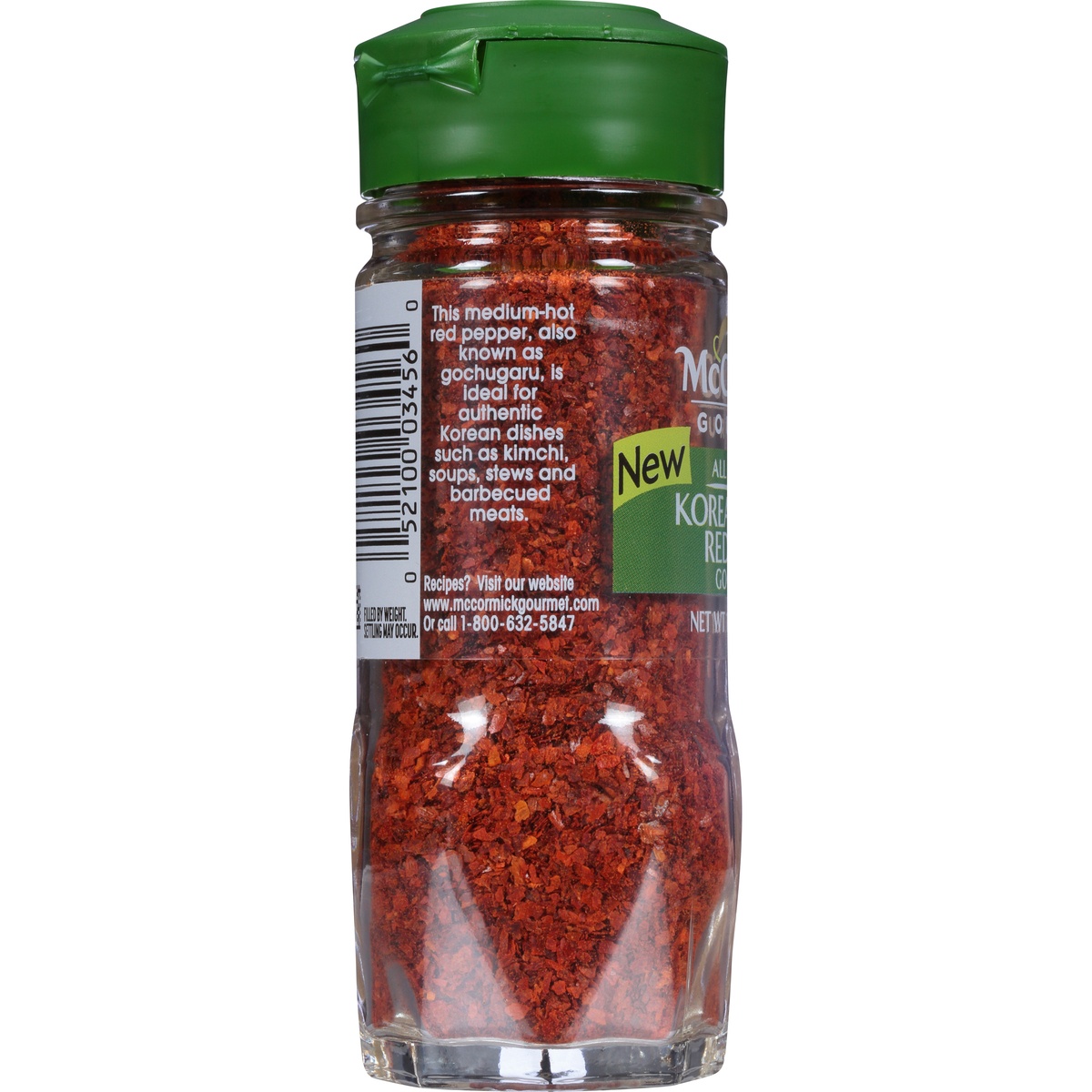 slide 5 of 7, McCormick Gourmet All Natural Korean Style Red Pepper, 1.37 oz, 1.37 oz