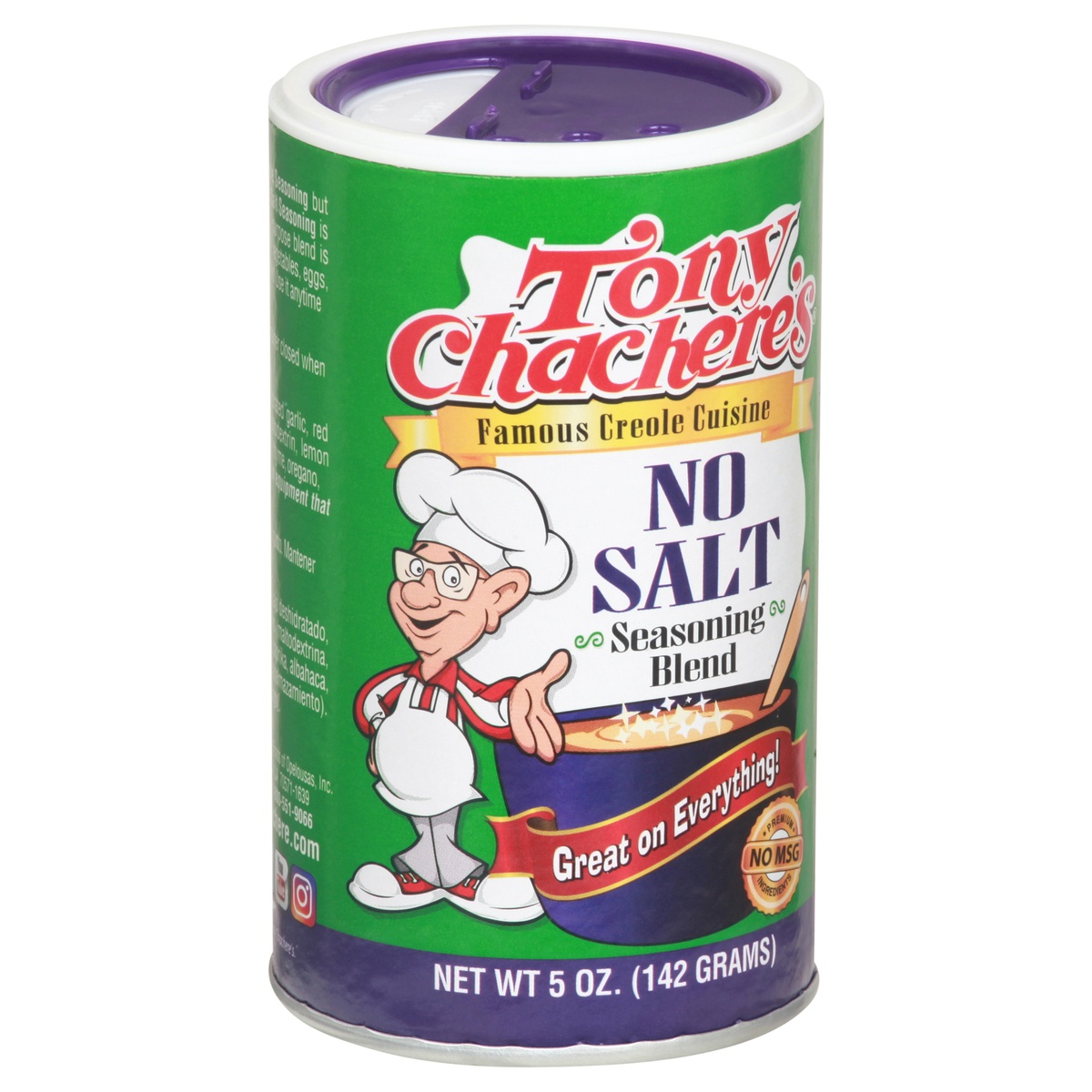 No Salt Seasoning - Tony Chachere's