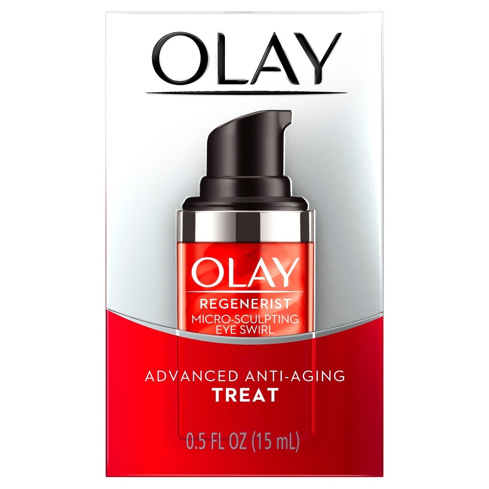 slide 10 of 10, Olay Regenerist Micro-Sculpting Eye Swirl Gel Cream Treatment, 0.5 fl oz