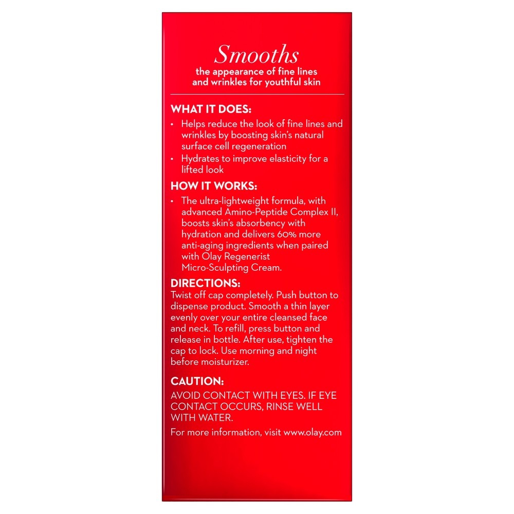 slide 4 of 5, Olay Regenerist Miracle Boost Concentrate, Face Booster, 1 oz