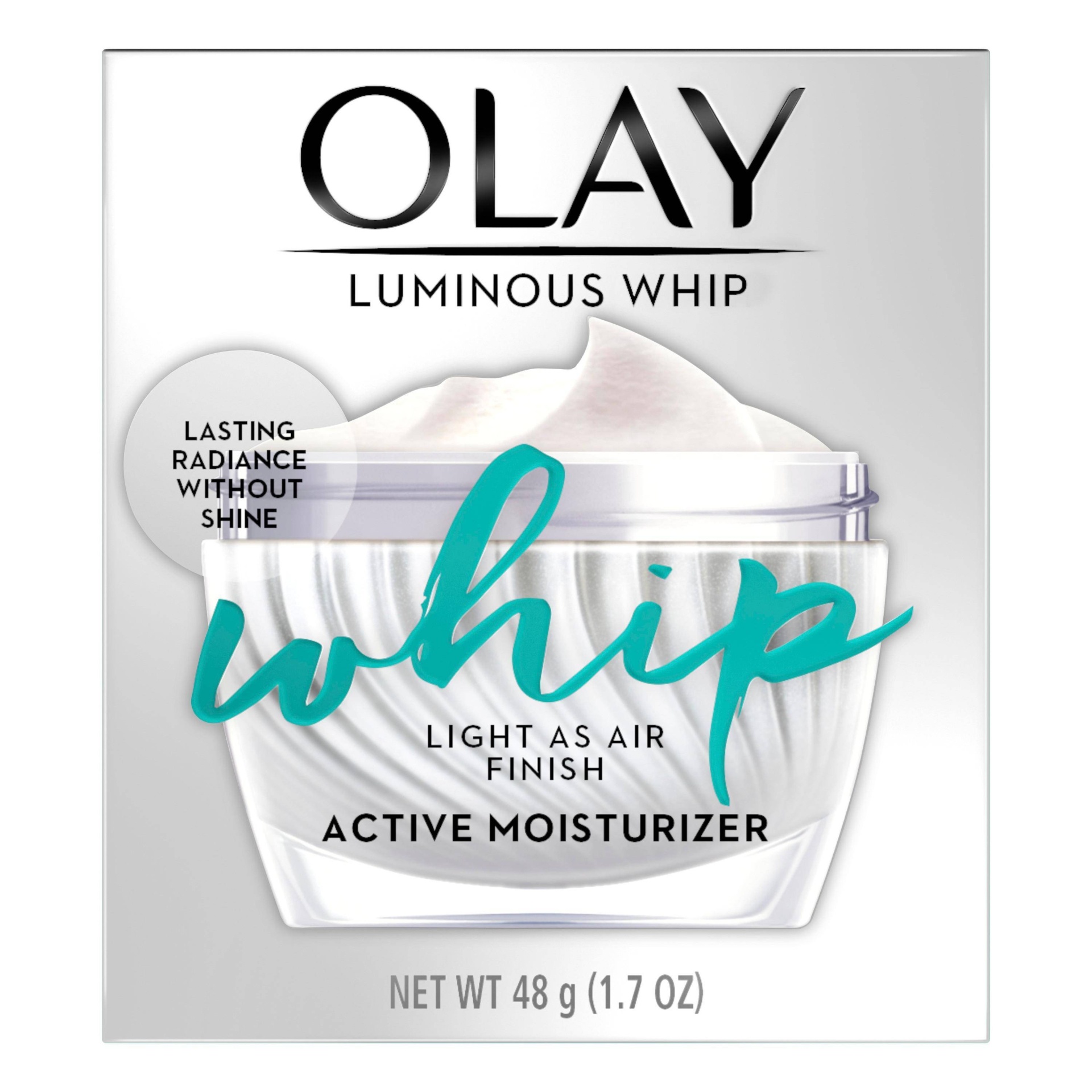 slide 1 of 6, Olay Luminous Whip Facial Moisturizer, 1.7 oz