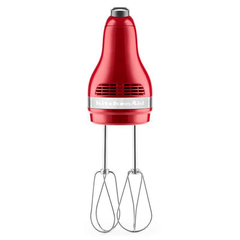 slide 2 of 4, KitchenAid Ultra Power 5-Speed Hand Mixer - KHM512 - Empire Red, 1 ct