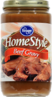 slide 1 of 1, Kroger Homestyle Beef Gravy, 12 oz