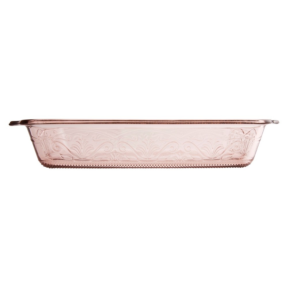 slide 6 of 7, Anchor Hocking Laurel Rosewater Bake Dish, 3 qt