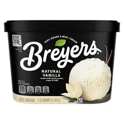 Breyers Classics Natural Vanilla Ice Cream - 48 Oz