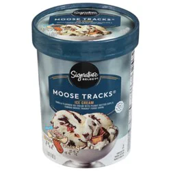 Signature Select Denali Moose Tracks Ice Cream - 1.50 Quart